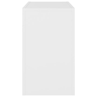 vidaXL Nesting Coffee Tables 3 pcs White Engineered Wood