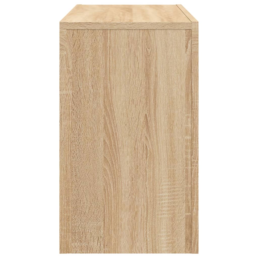 vidaXL Nesting Coffee Tables 3 pcs Sonoma Oak Engineered Wood