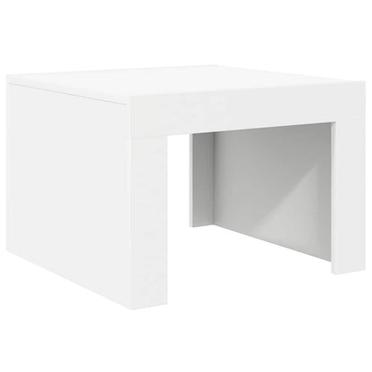 808549 vidaXL Coffee Table White 50x50x35 cm Engineered Wood
