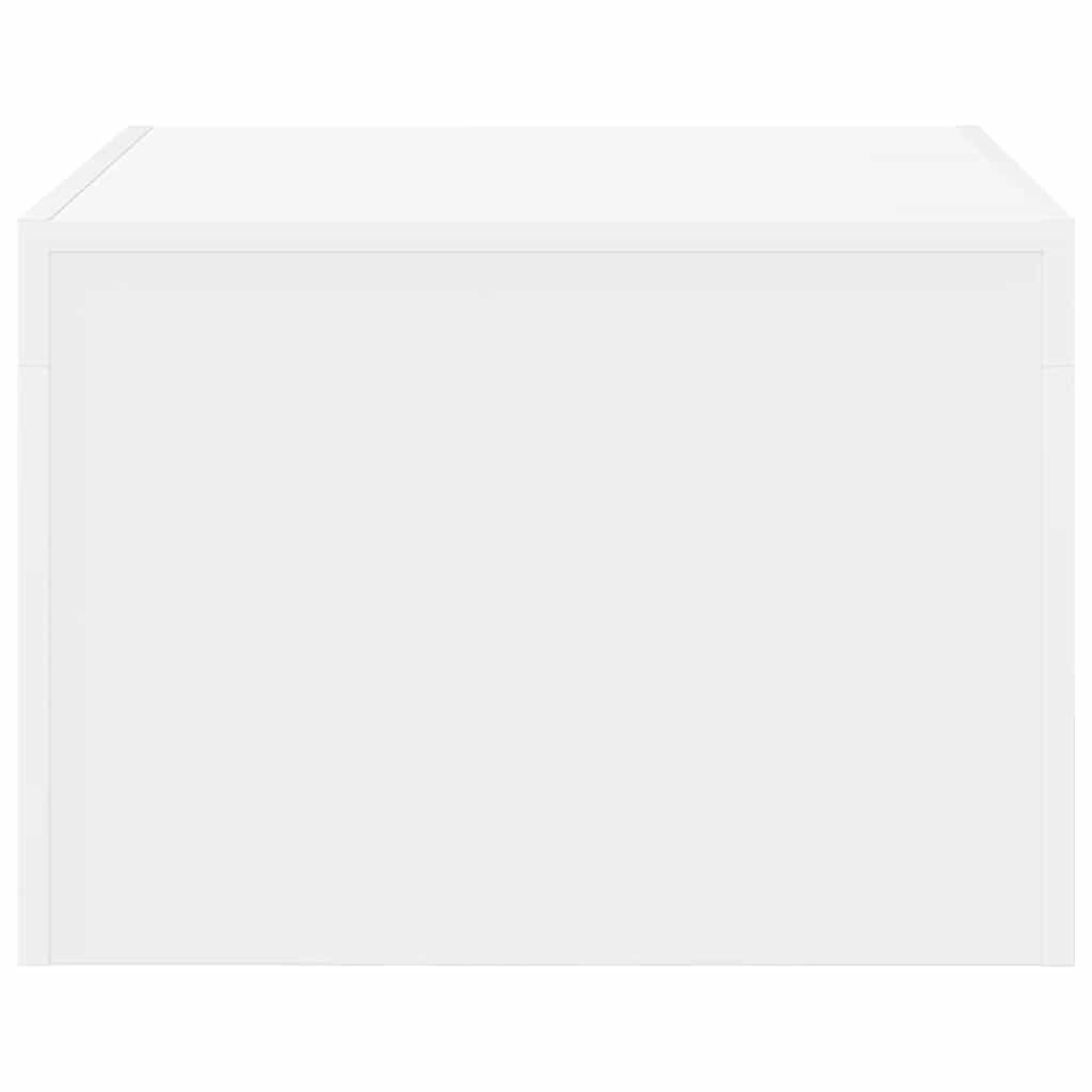 vidaXL Coffee Table White 50x50x35 cm Engineered Wood