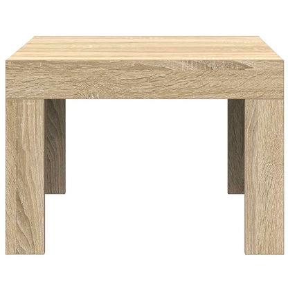 vidaXL Coffee Table Sonoma Oak 50x50x35 cm Engineered Wood