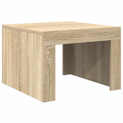 808552 vidaXL Coffee Table Sonoma Oak 50x50x35 cm Engineered Wood