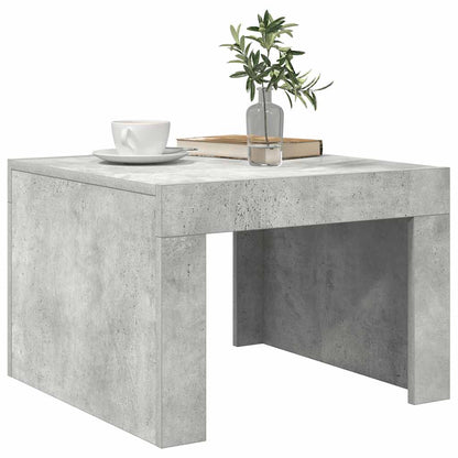 vidaXL Coffee Table Concrete Grey 50x50x35 cm Engineered Wood