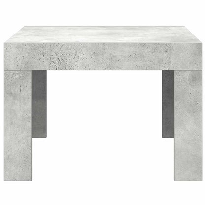 vidaXL Coffee Table Concrete Grey 50x50x35 cm Engineered Wood