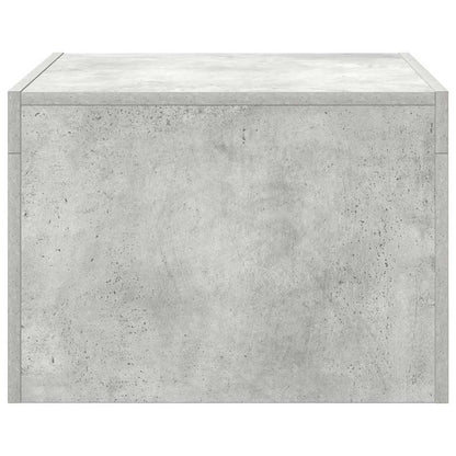 vidaXL Coffee Table Concrete Grey 50x50x35 cm Engineered Wood