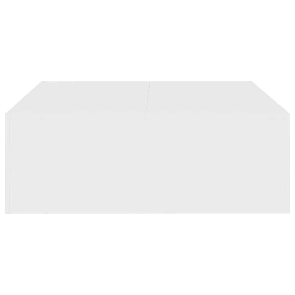 vidaXL Coffee Table White 100x100x35 cm Engineered Wood
