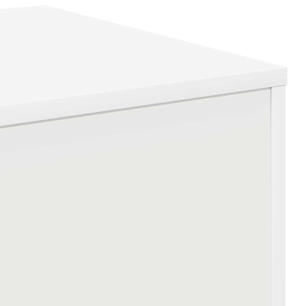 808585 vidaXL Side Tables 3 pcs White Engineered Wood