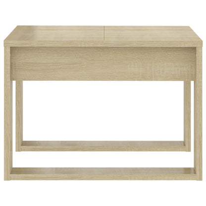 808624 vidaXL Side Table Sonoma Oak 50x50x35 cm Engineered Wood