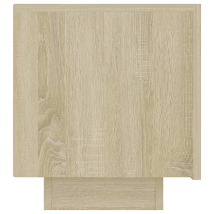 vidaXL Bedside Cabinet Sonoma Oak 100x35x40 cm Engineered Wood