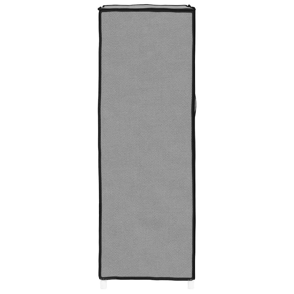 vidaXL Shoe Cabinet Grey 60x28x90 cm Fabric