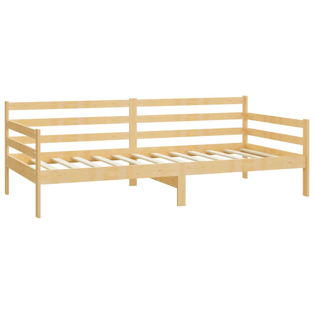vidaXL Day Bed without Mattress Solid Wood Pine 90x200cm