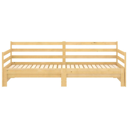 vidaXL Pull-out Day Bed without Mattress 2x(90x200)cm