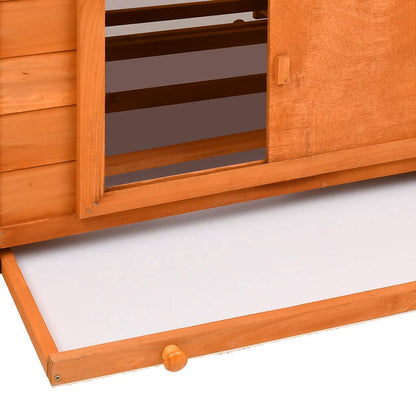 171459 vidaXL Chicken Coop 150x96x110 cm Solid Firwood