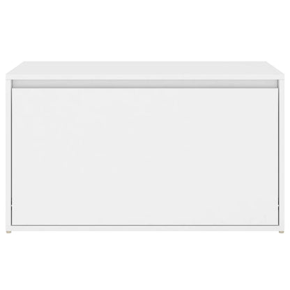 vidaXL Hall Bench 80x40x45 cm White Engineered Wood