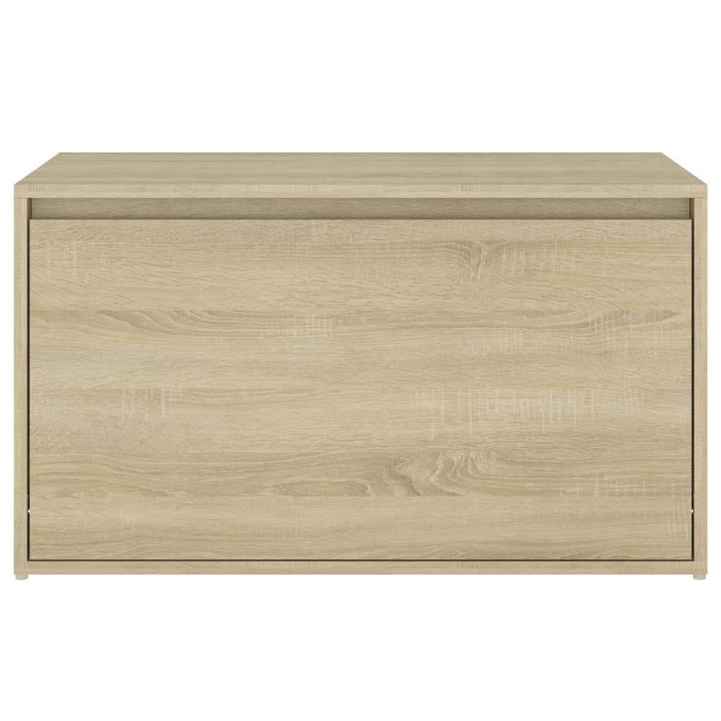 vidaXL Bench | Sonoma oak | Engineered wood | 80x40x45 cm | Entryway Bench