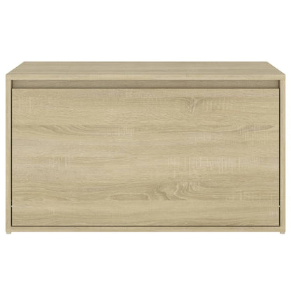 vidaXL Bench | Sonoma oak | Engineered wood | 80x40x45 cm | Entryway Bench