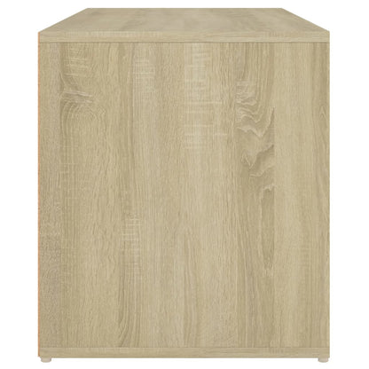 vidaXL Bench | Sonoma oak | Engineered wood | 80x40x45 cm | Entryway Bench