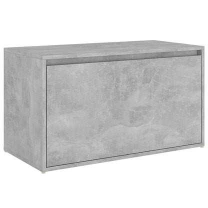 vidaXL Bench | Concrete Grey | Engineered Wood | Compact | Entryway Bench