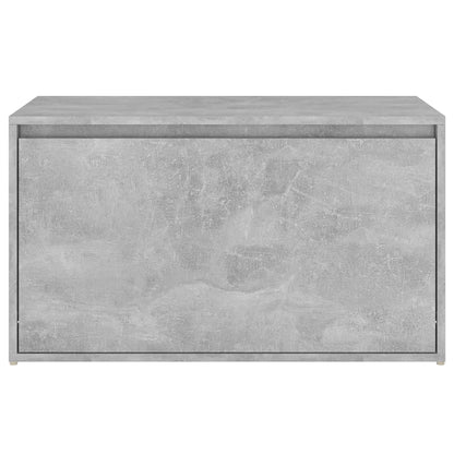 vidaXL Bench | Concrete Grey | Engineered Wood | Compact | Entryway Bench