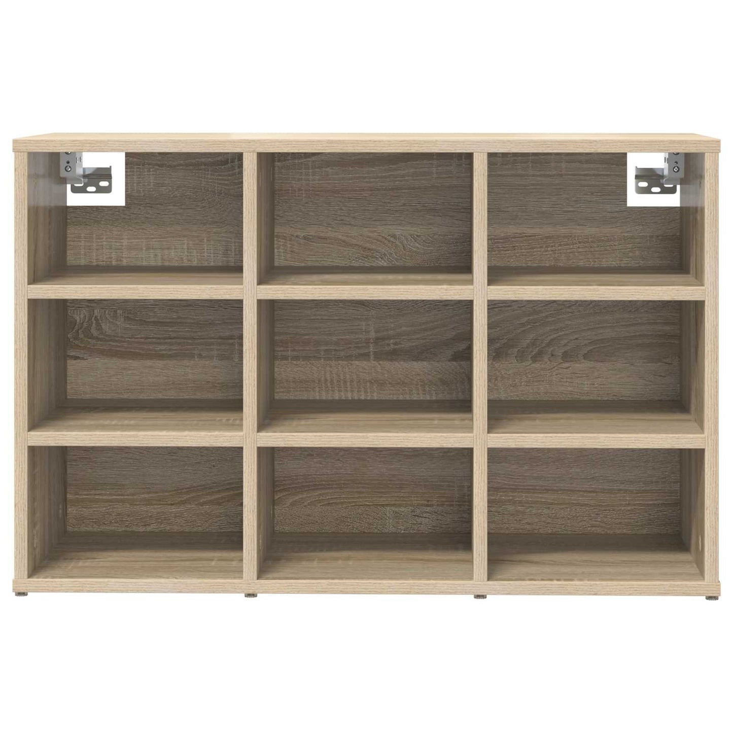 vidaXL Shoe Cabinet 77.5 x 30 x 51 cm Engineered Wood Sonoma Oak