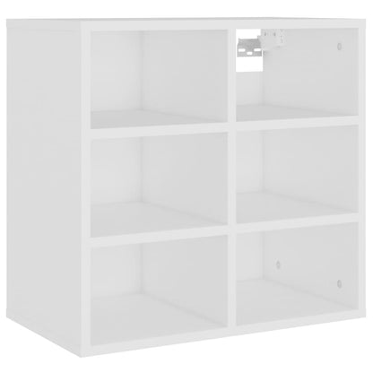 vidaXL Shoe Cabinet White 52,5x30x50 cm