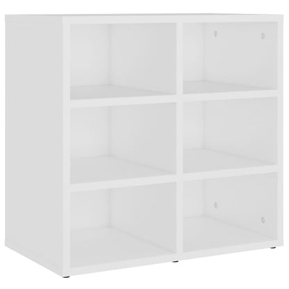 vidaXL Shoe Cabinets 2 pcs White 52,5x30x50 cm