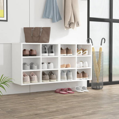 vidaXL Shoe Cabinets 2 pcs White 52,5x30x50 cm