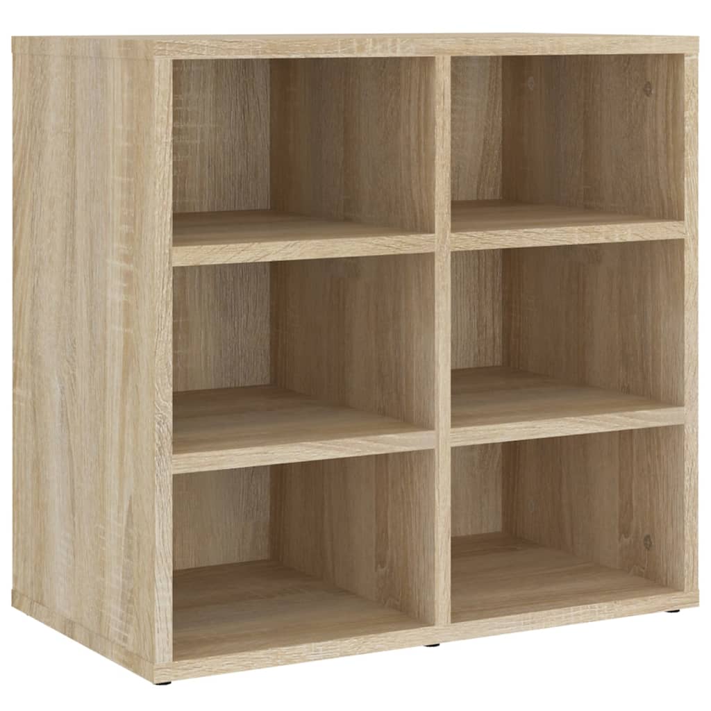 vidaXL Shoe Cabinet Sonoma Oak 52.5x30x50 cm