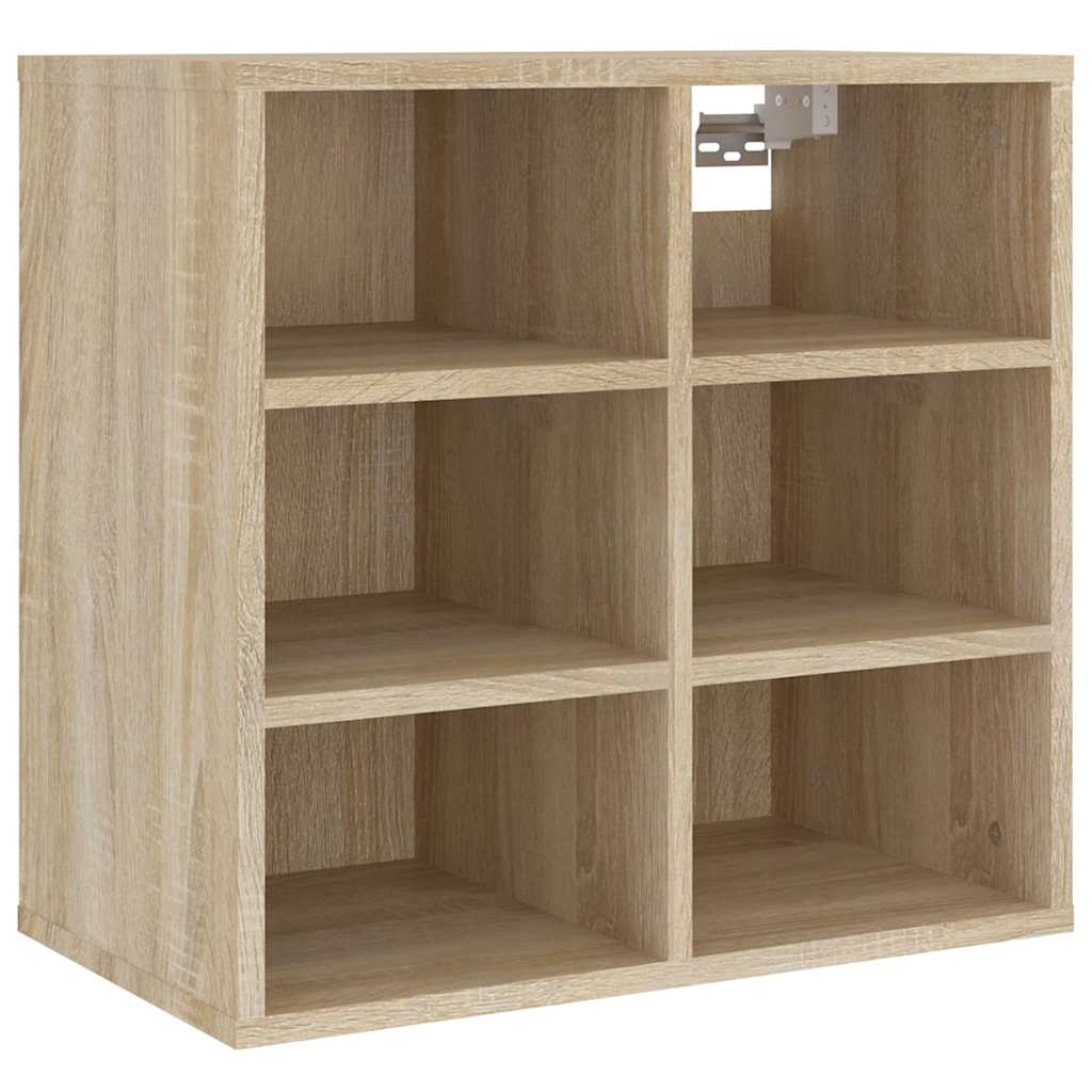 vidaXL Shoe Cabinet Sonoma Oak 52,5x30x50 cm