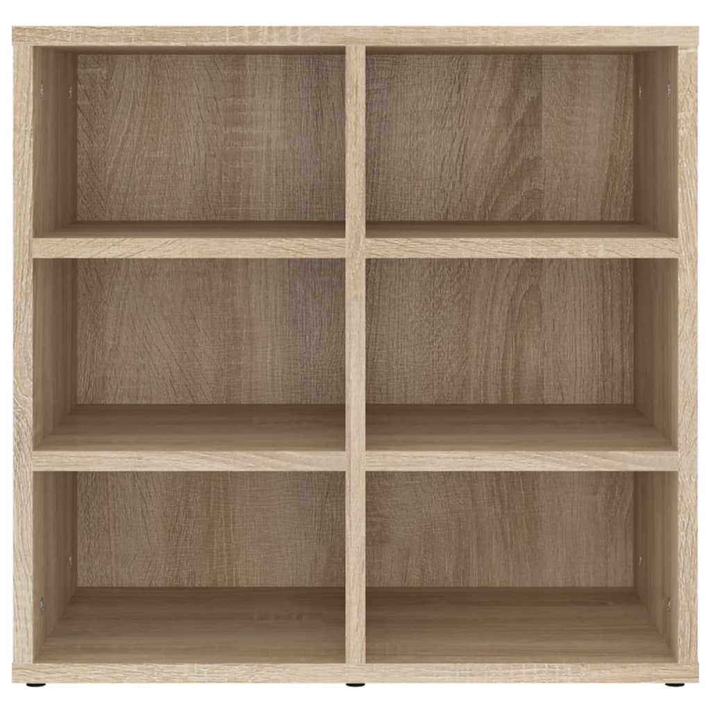 vidaXL Shoe Cabinet Sonoma Oak 52.5x30x50 cm