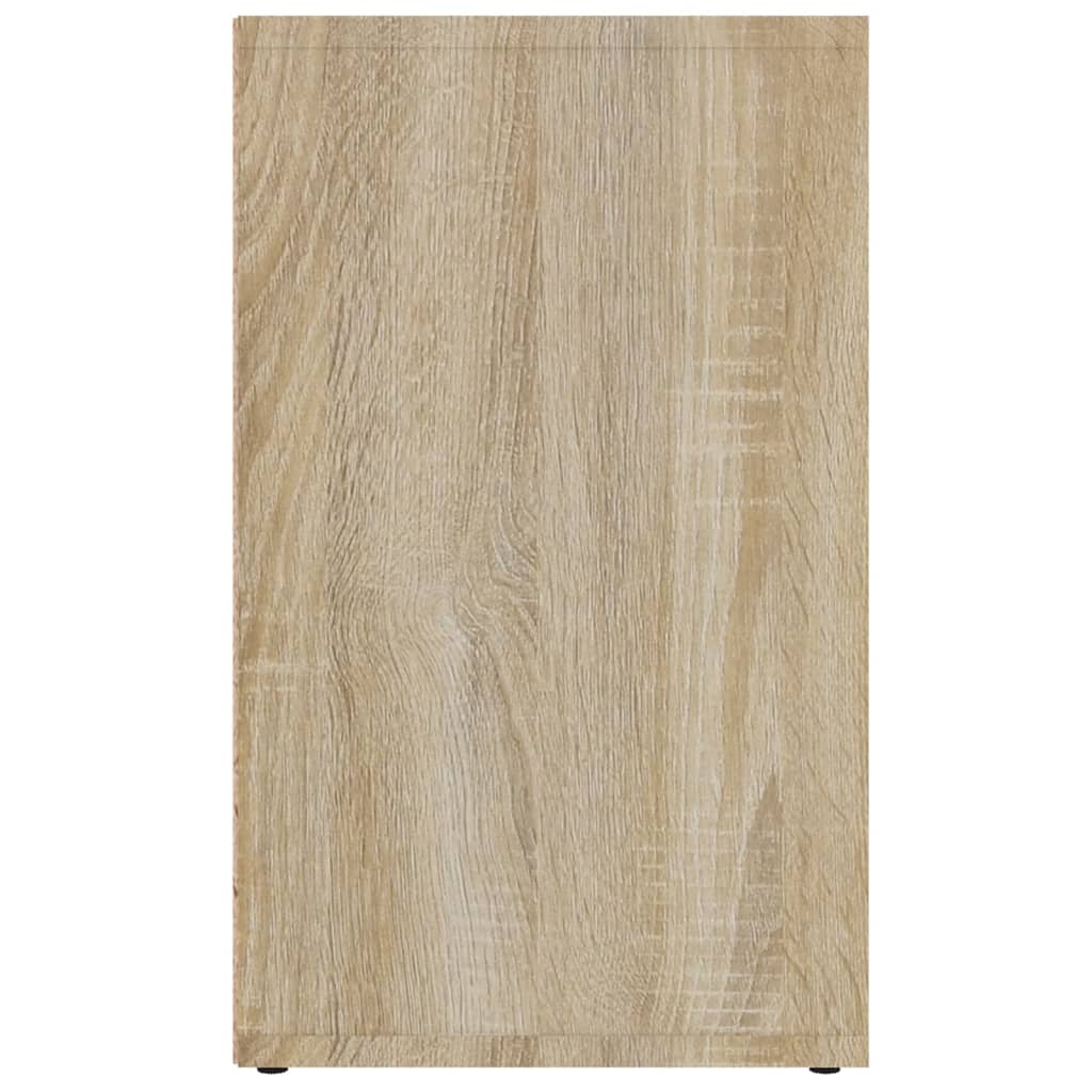 vidaXL Shoe Cabinet Sonoma Oak 52.5x30x50 cm