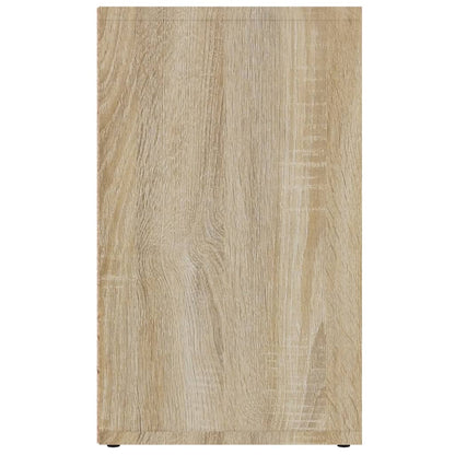vidaXL Shoe Cabinet Sonoma Oak 52.5x30x50 cm