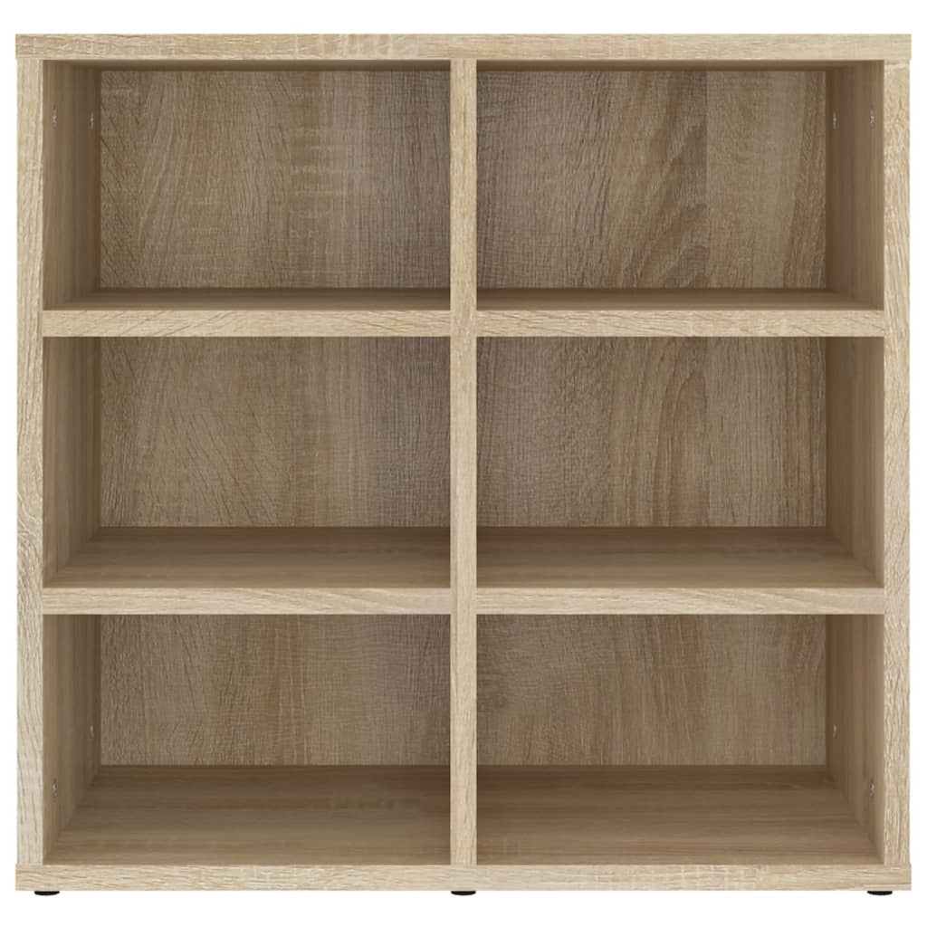 vidaXL Shoe Cabinets 2 pcs Sonoma Oak 52,5x30x50 cm