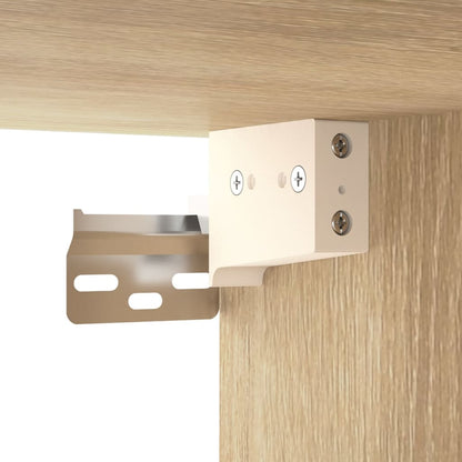 vidaXL Shoe Cabinets 2 pcs Sonoma Oak 52,5x30x50 cm