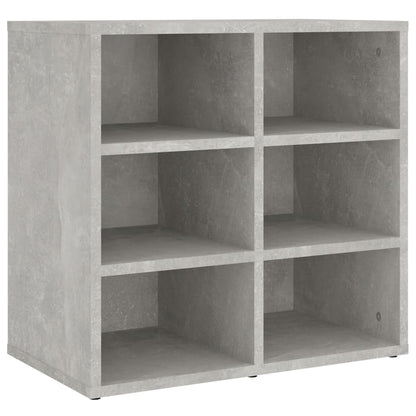 vidaXL Shoe Cabinet Concrete Grey 52,5x30x50 cm