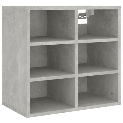 vidaXL Shoe Cabinet Concrete Grey 52,5x30x50 cm