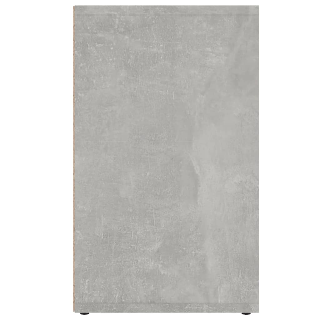 vidaXL Shoe Cabinet Concrete Grey 52,5x30x50 cm
