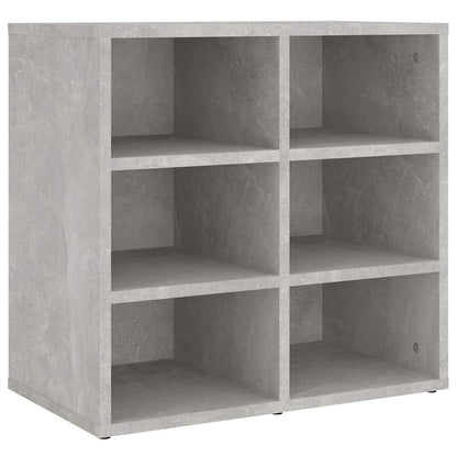 vidaXL Shoe Cabinets 2 pcs Concrete Grey 52,5x30x50 cm