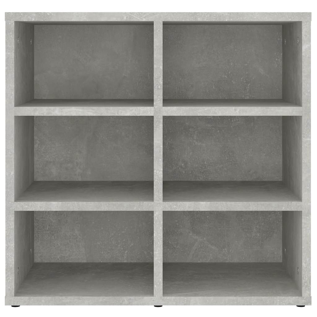 vidaXL Shoe Cabinets 2 pcs Concrete Grey 52,5x30x50 cm