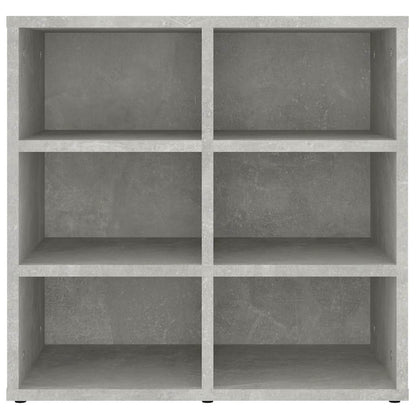 vidaXL Shoe Cabinets 2 pcs Concrete Grey 52,5x30x50 cm