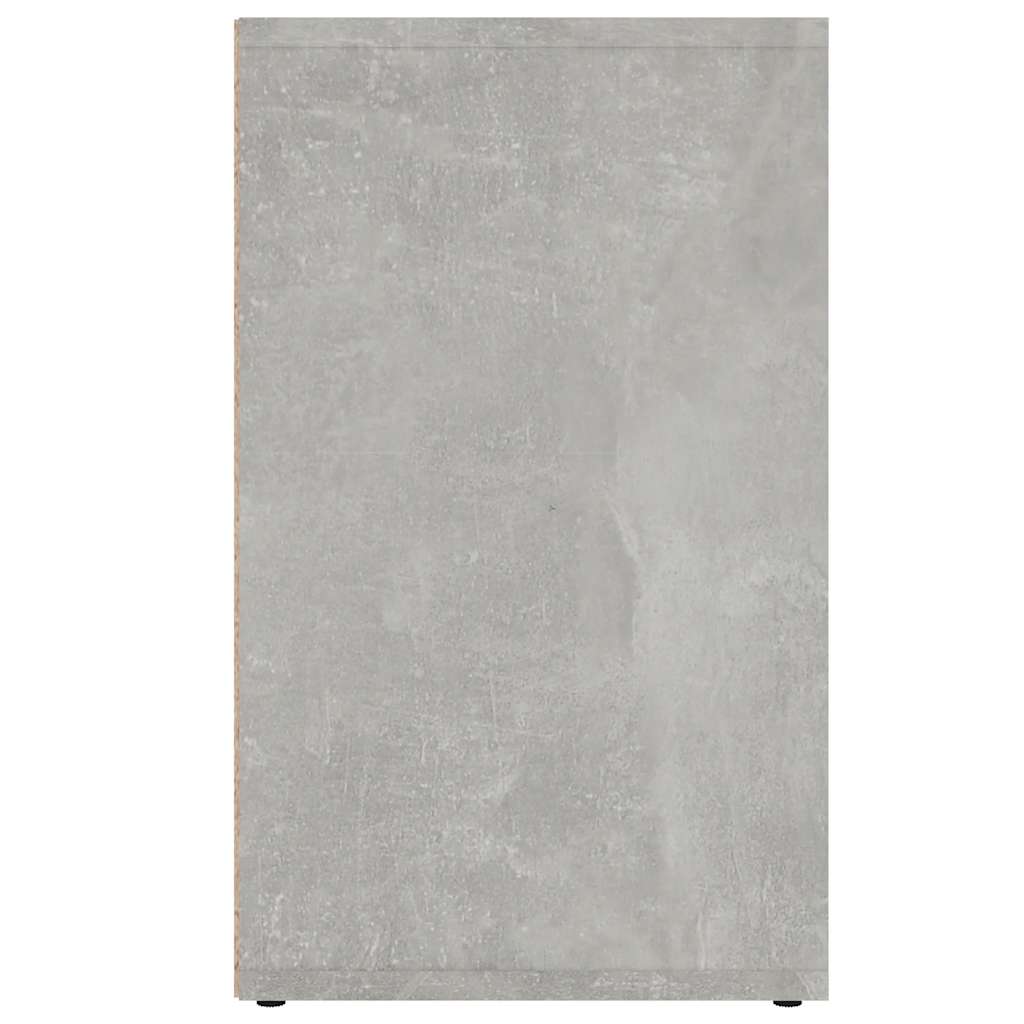 vidaXL Shoe Cabinets 2 pcs Concrete Grey 52,5x30x50 cm