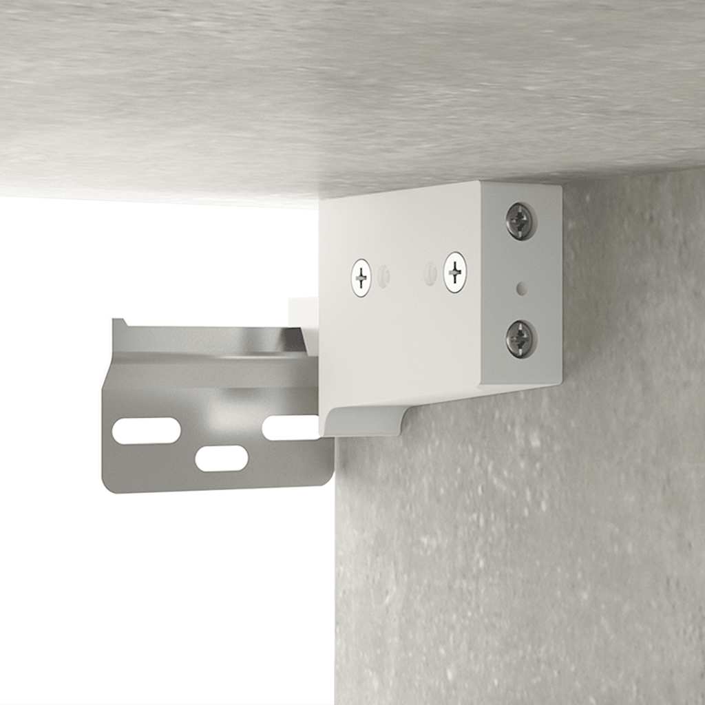 vidaXL Shoe Cabinets 2 pcs Concrete Grey 52,5x30x50 cm
