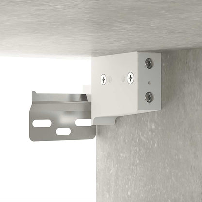 vidaXL Shoe Cabinets 2 pcs Concrete Grey 52,5x30x50 cm