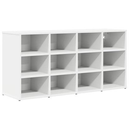 vidaXL Shoe Cabinet 103 x 30 x 51 cm Engineered Wood White