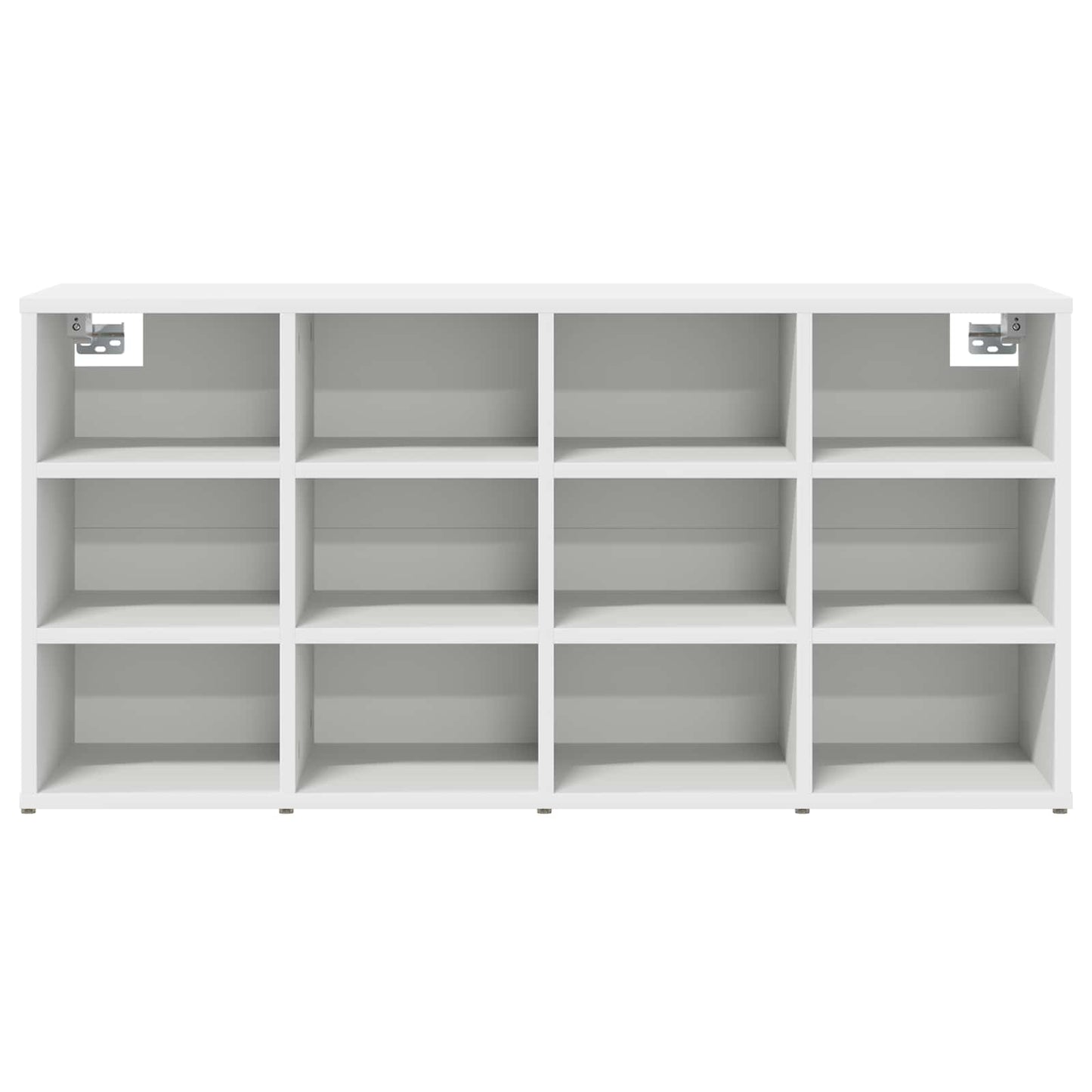vidaXL Shoe Cabinet 103 x 30 x 51 cm Engineered Wood White