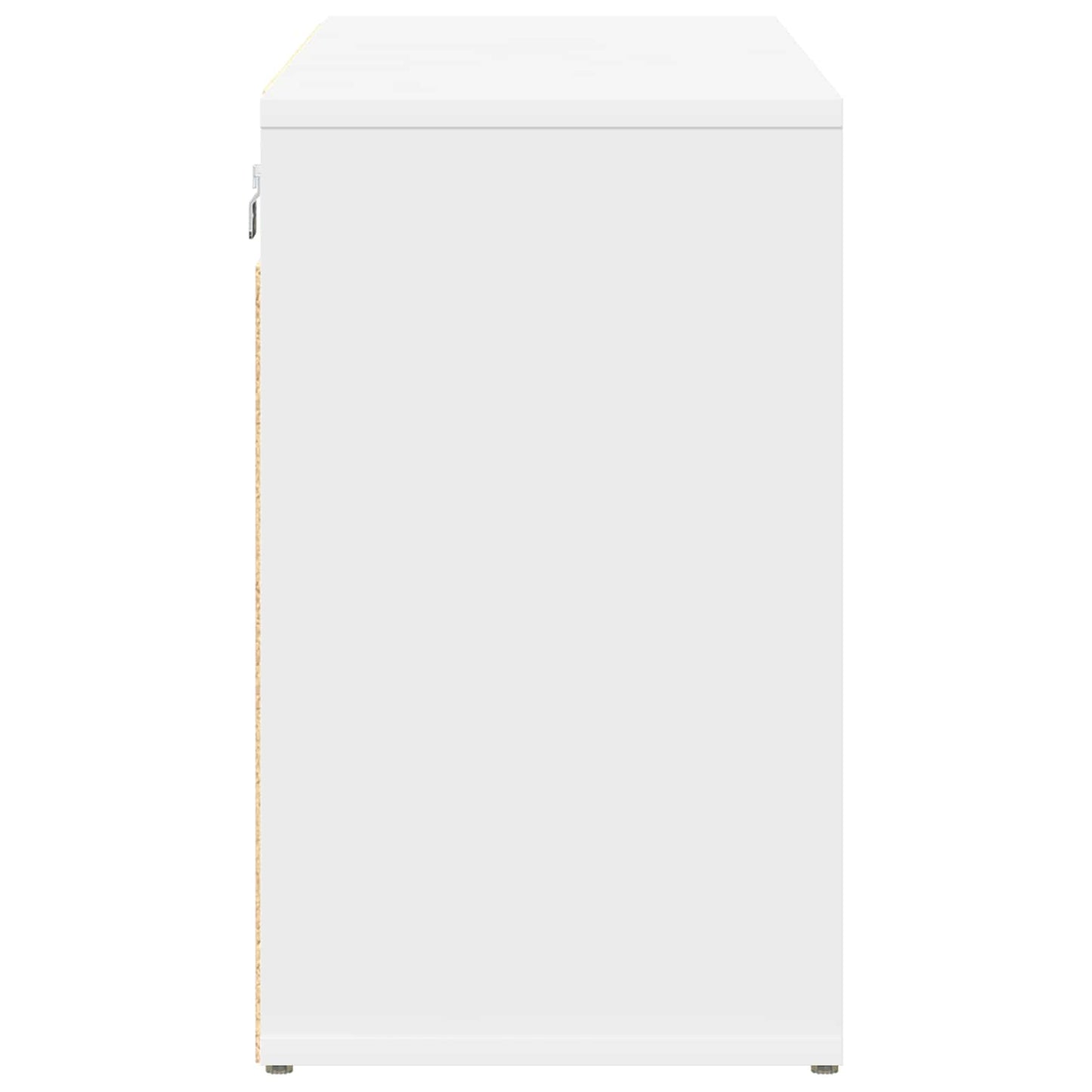 vidaXL Shoe Cabinet 103 x 30 x 51 cm Engineered Wood White