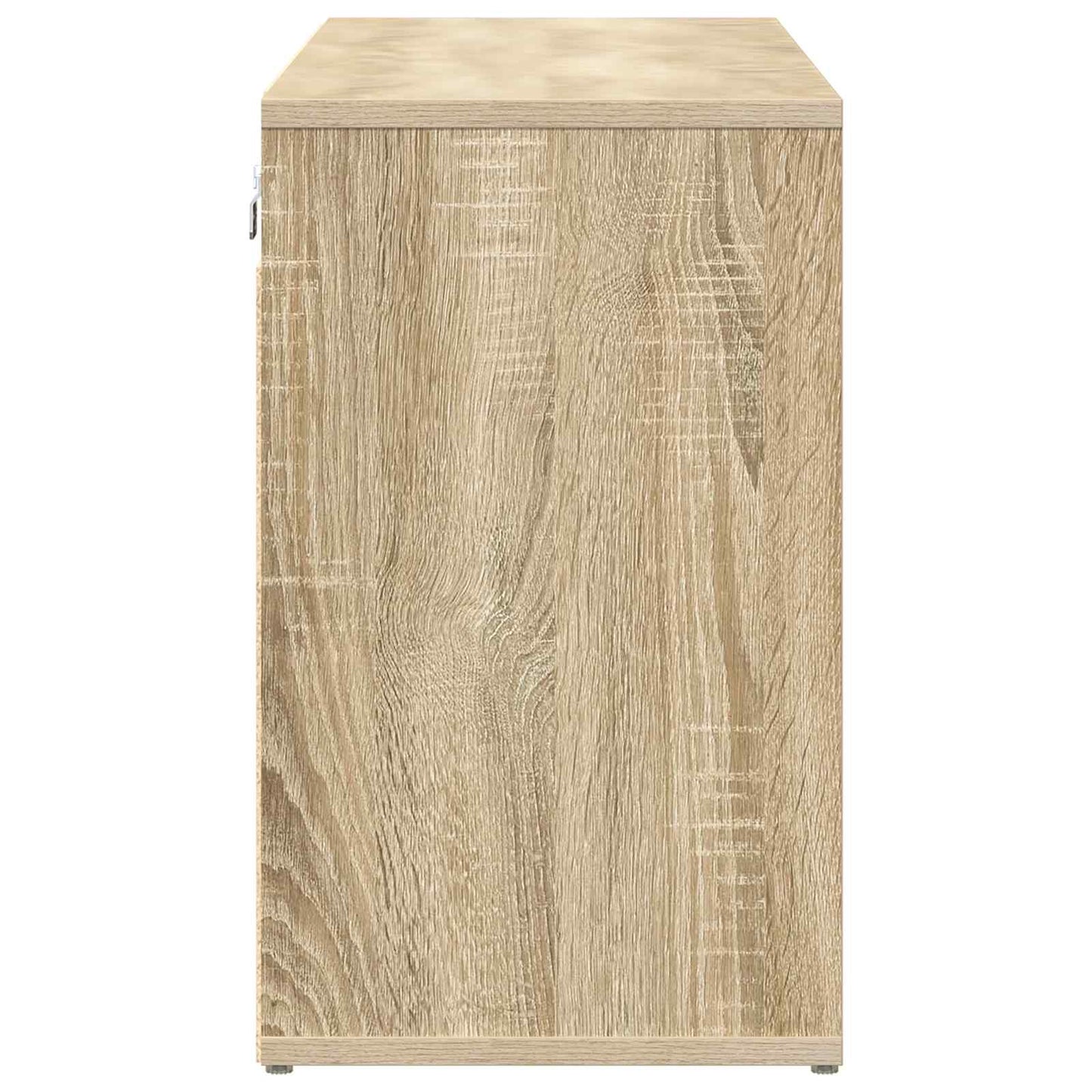 vidaXL Shoe Cabinet 103 x 30 x 51 cm Engineered Wood Sonoma Oak