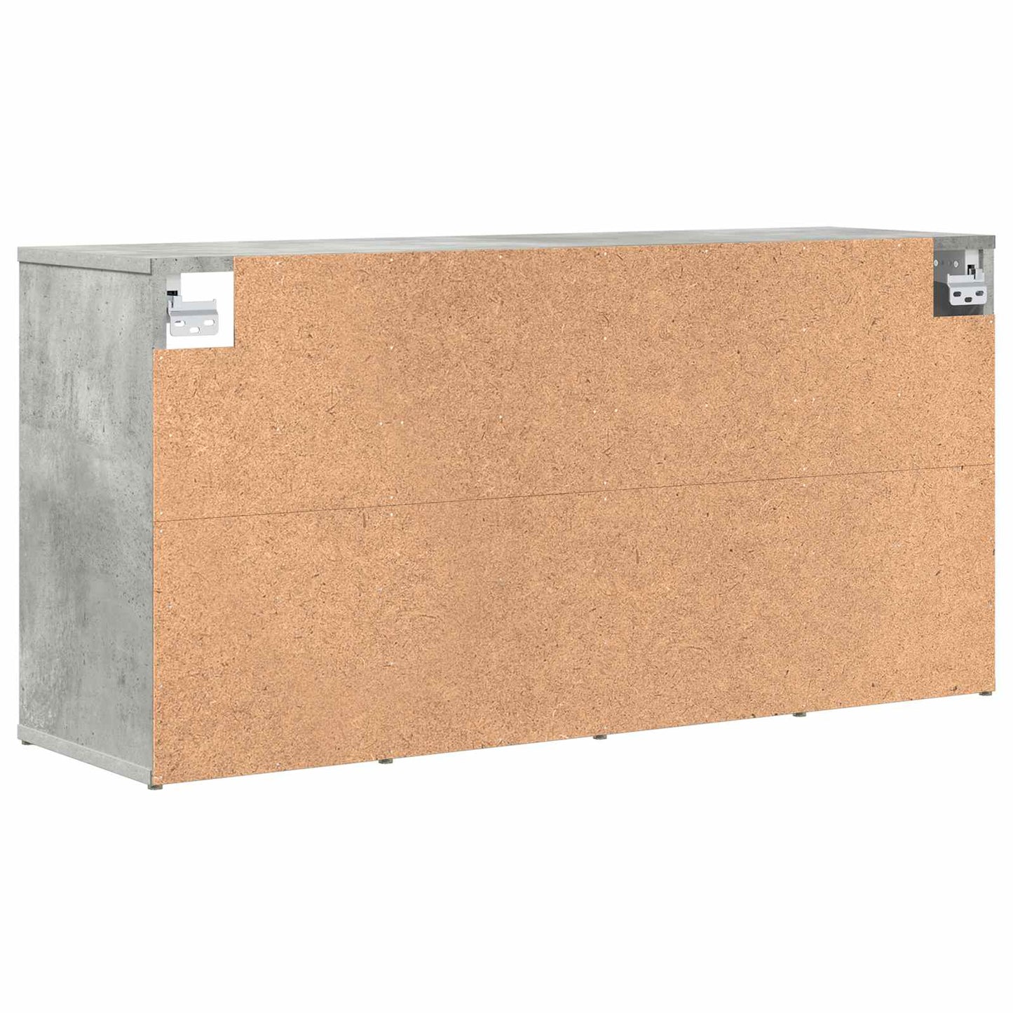 vidaXL Shoe Cabinet 103 x 30 x 51 cm Engineered Wood Concrete grey