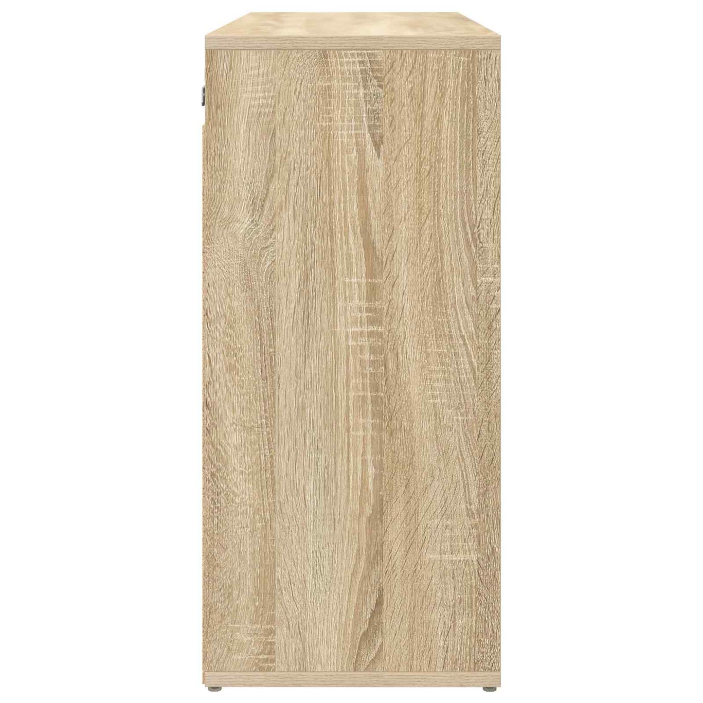 vidaXL Shoe Cabinet 77.5 x 30 x 67 cm Engineered Wood Sonoma Oak
