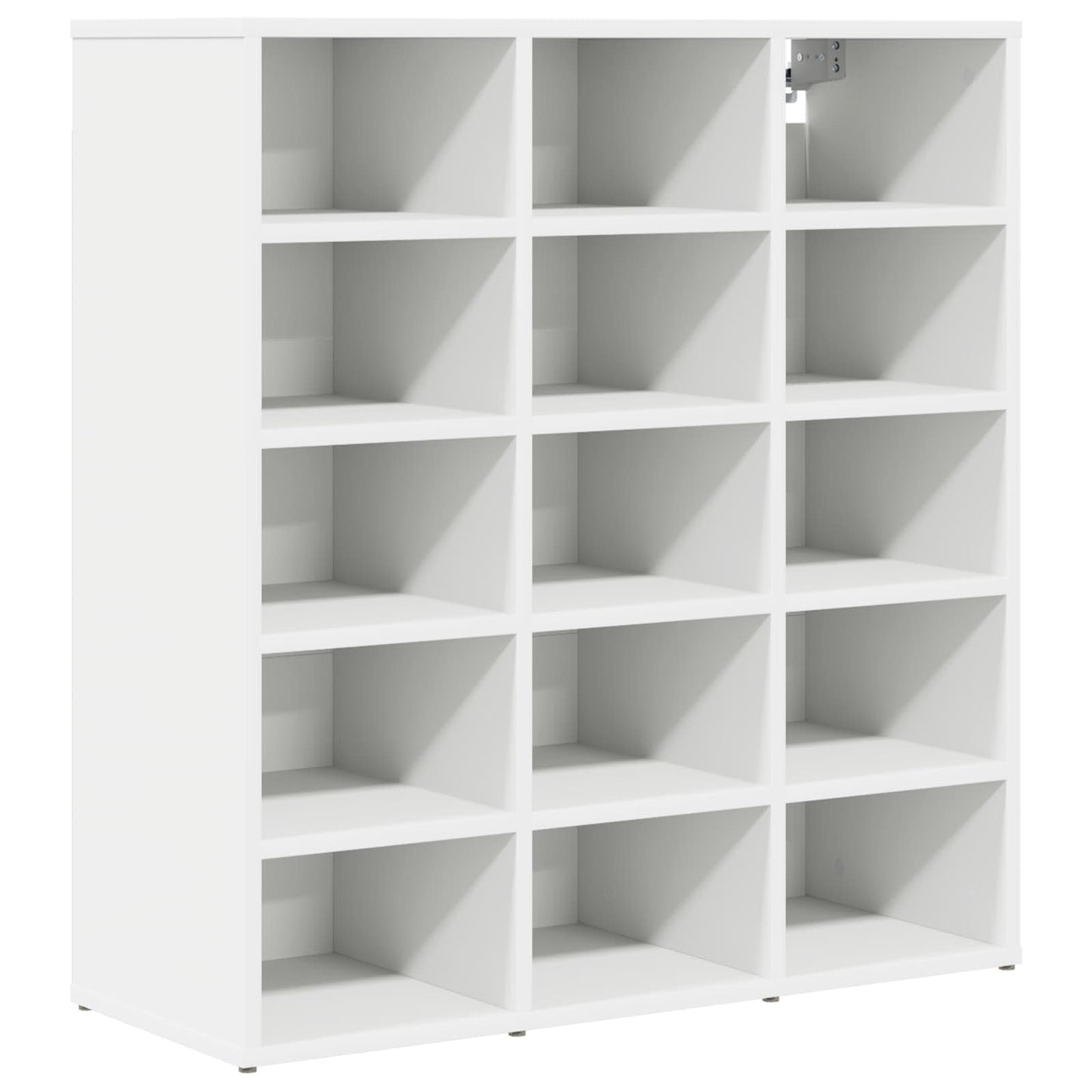 vidaXL Shoe Cabinet 77.5 x 30 x 83.5 cm Engineered Wood White